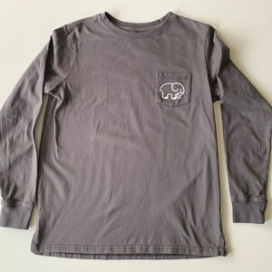 Ivory Ella Gray Inspirational Elephant T-shirt 100% Organic Cotton Size XS